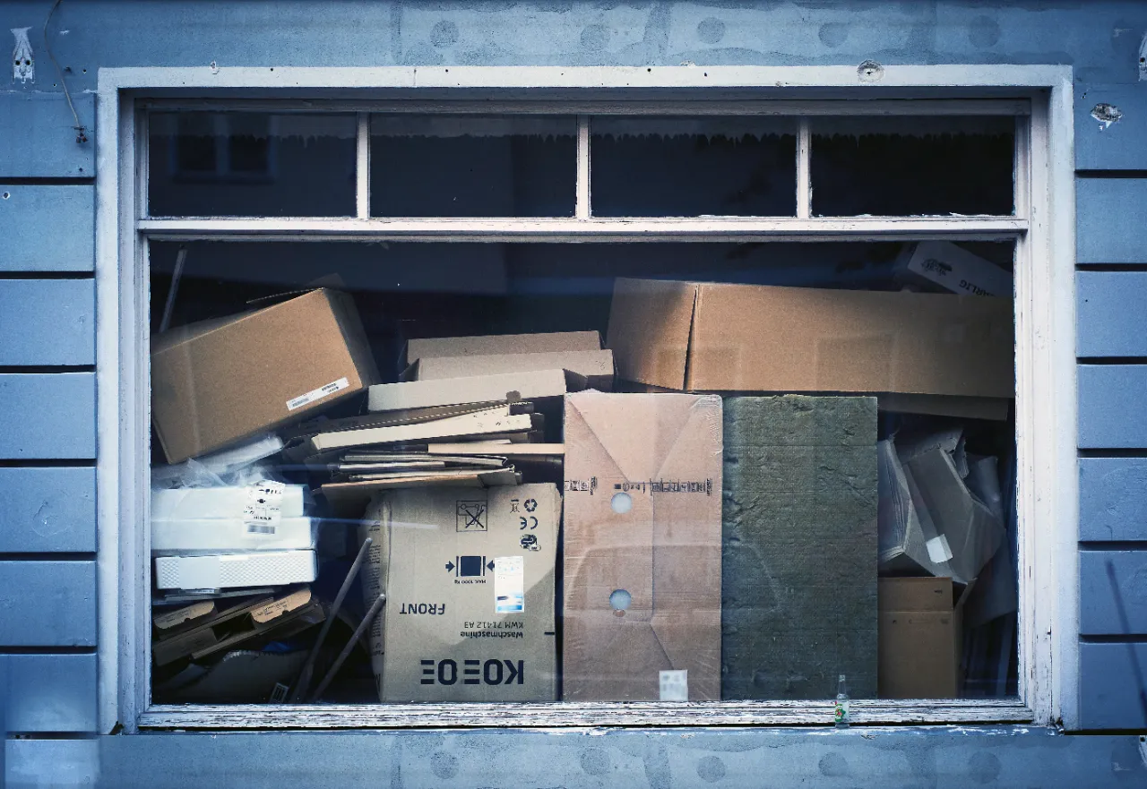 Leftover moving junk loaded for removal in Connecticut by Pomito Junk Removal